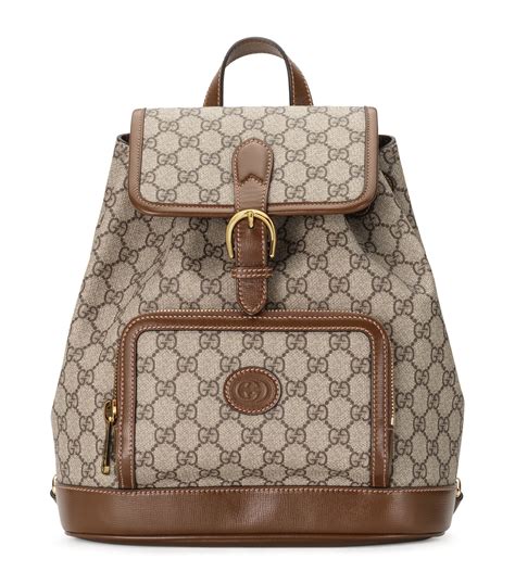 gucci gg monogram backpack